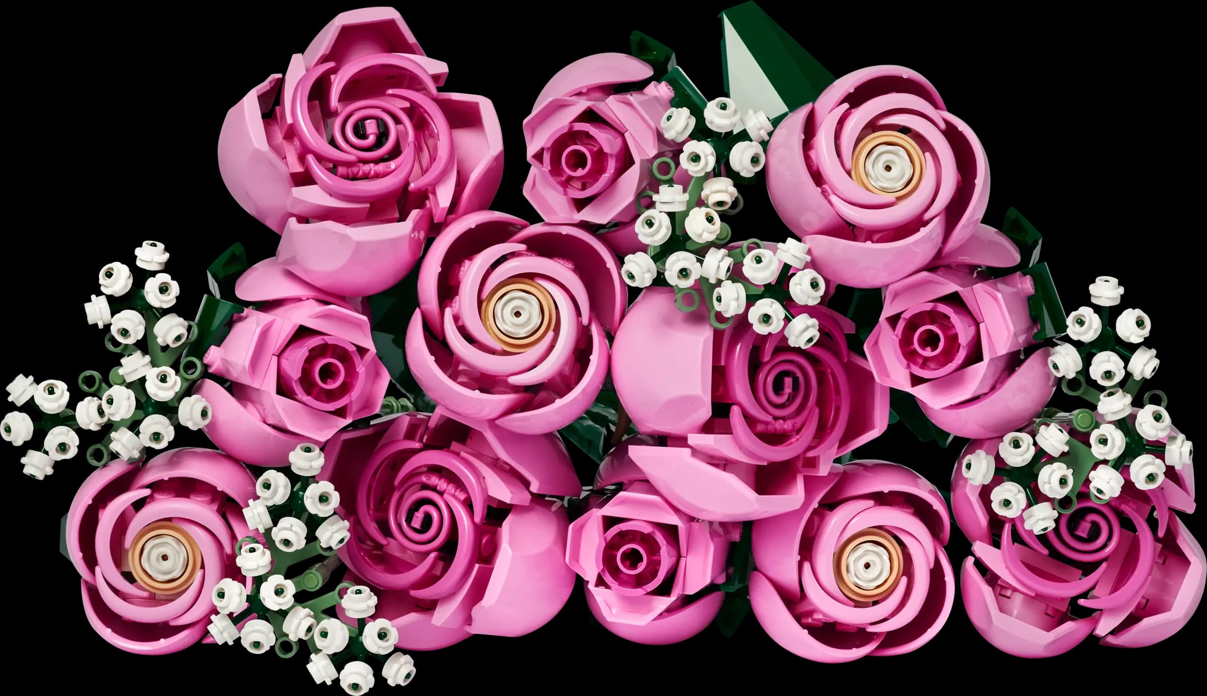 Bouquet of Pink Roses - 1