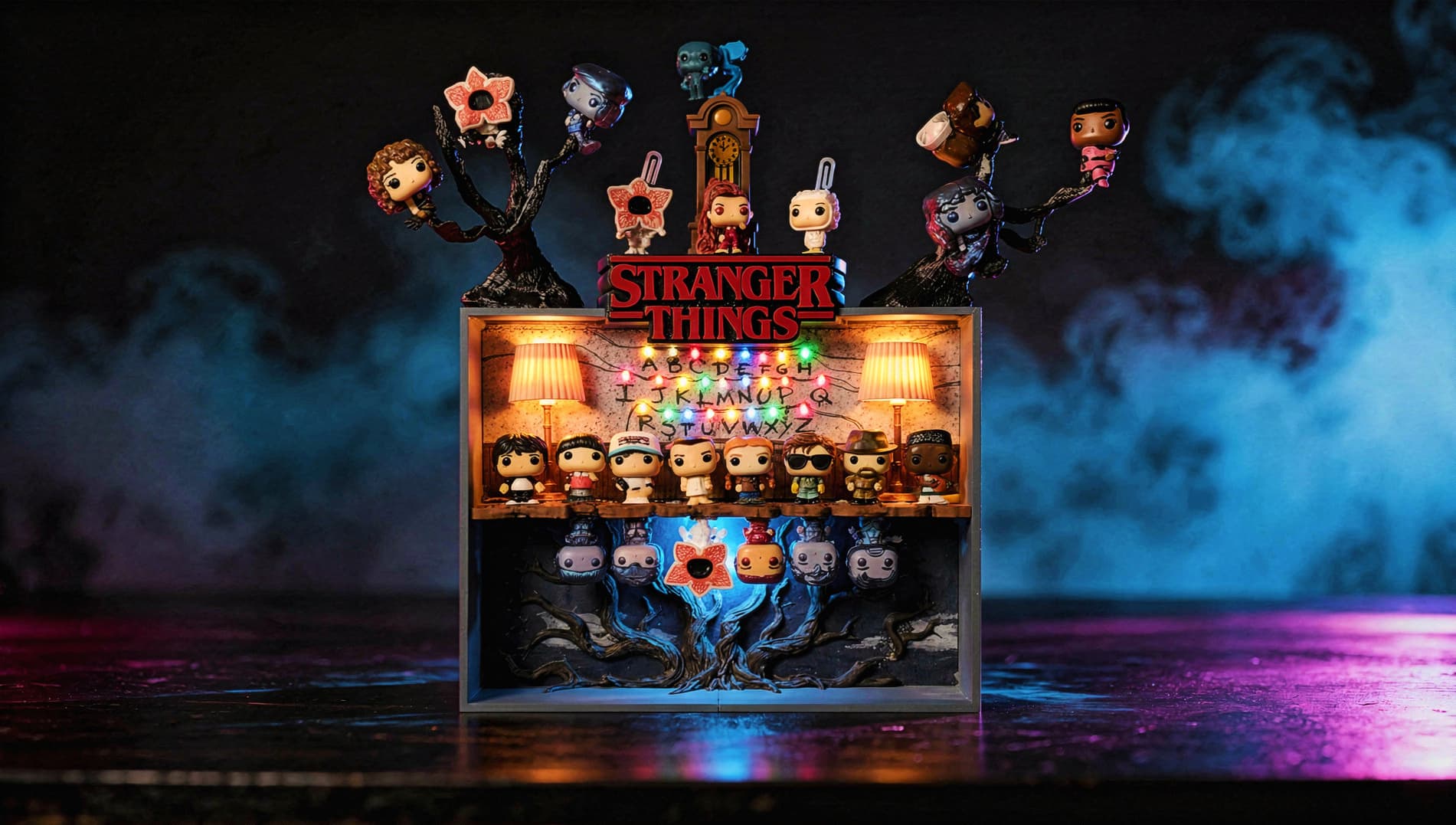 Byers' Room Display for Stranger Things Funko Pop